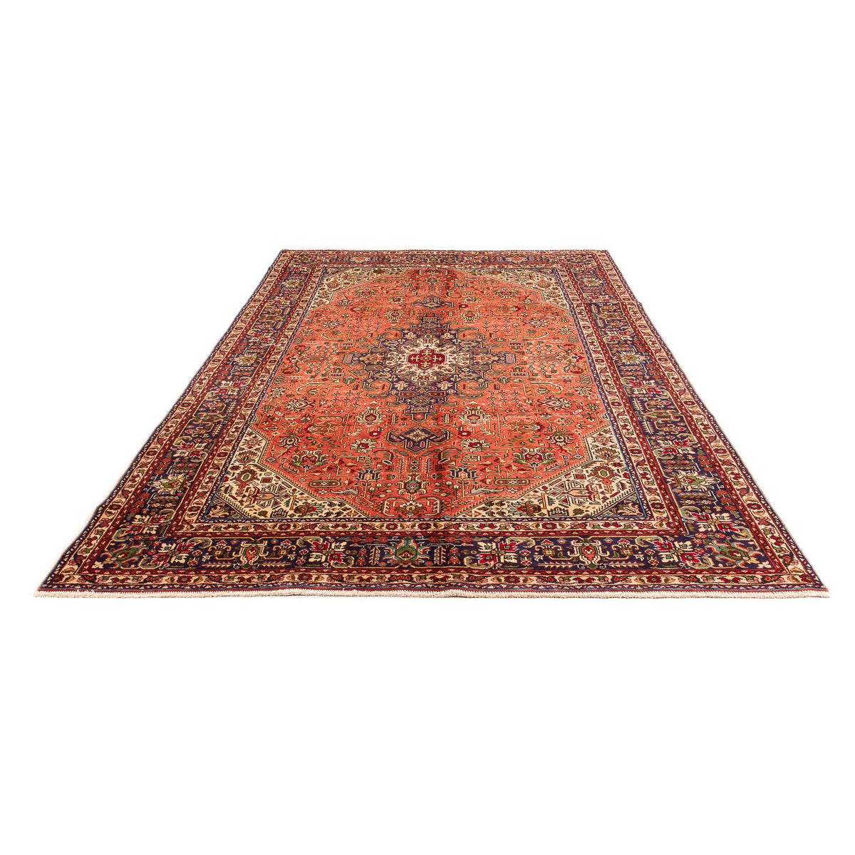 Tappeto Persero - Tabriz - 295 x 195 cm - rosso chiaro