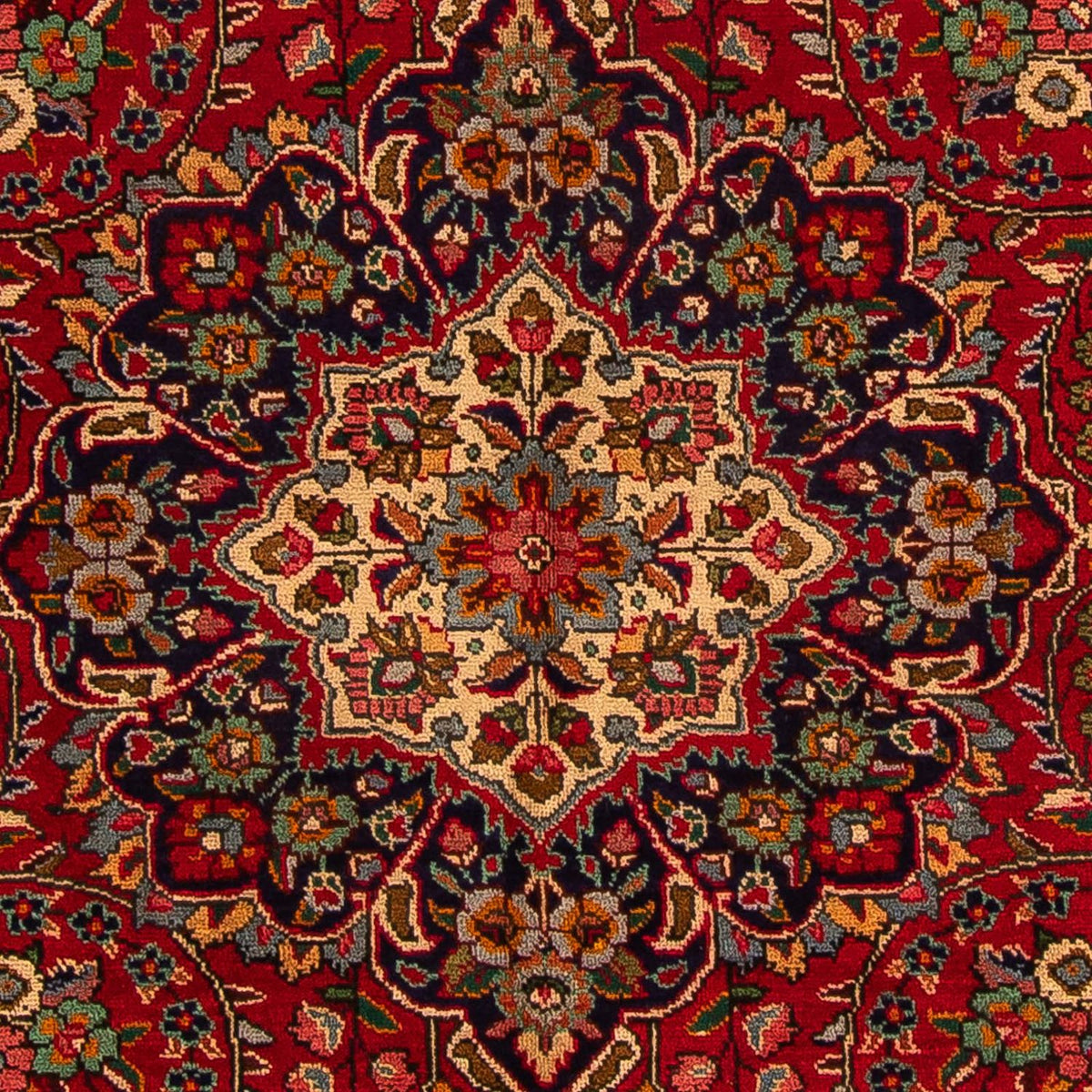 Tappeto Persero - Tabriz - 314 x 203 cm - rosso scuro