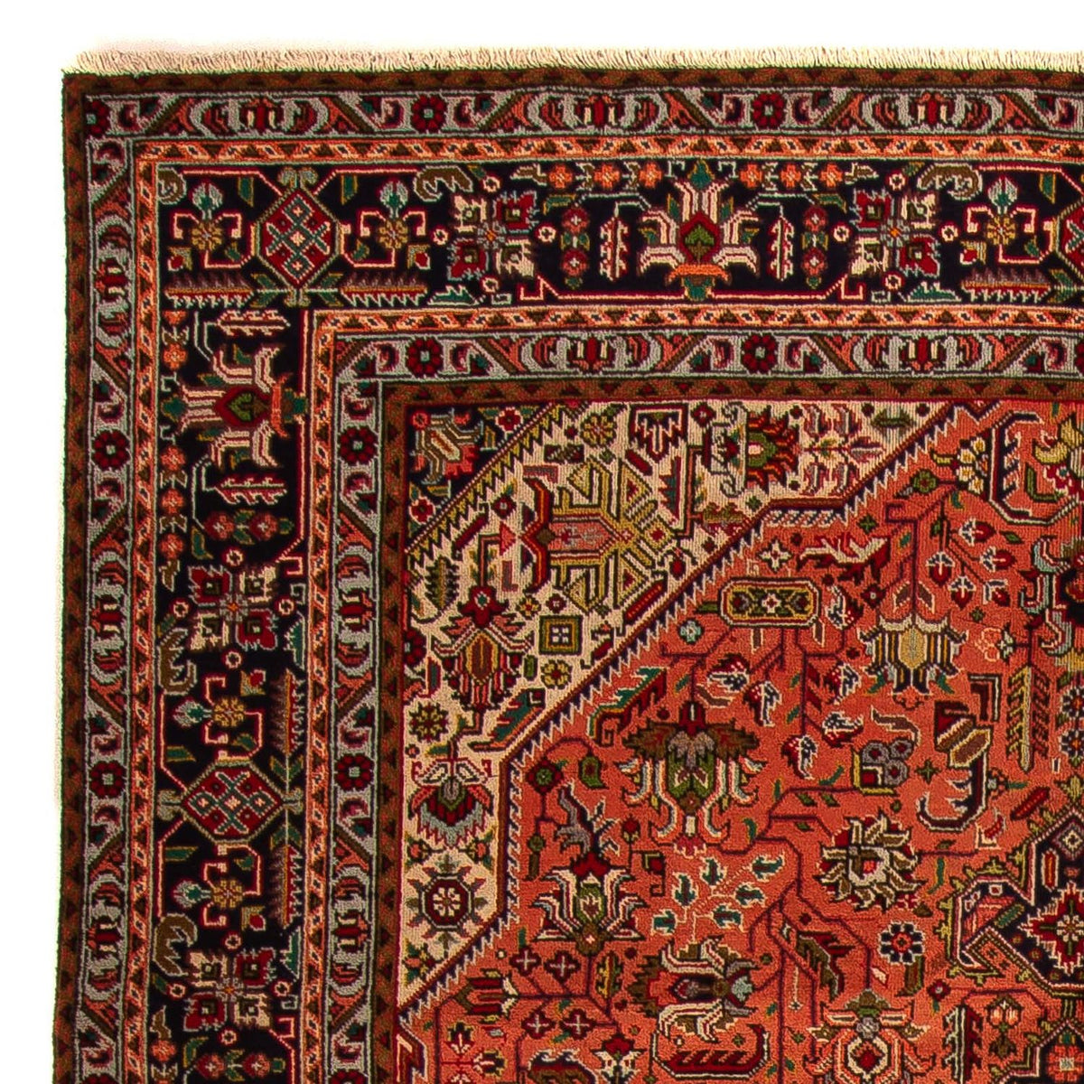 Tappeto Persero - Tabriz - 295 x 195 cm - rosso chiaro