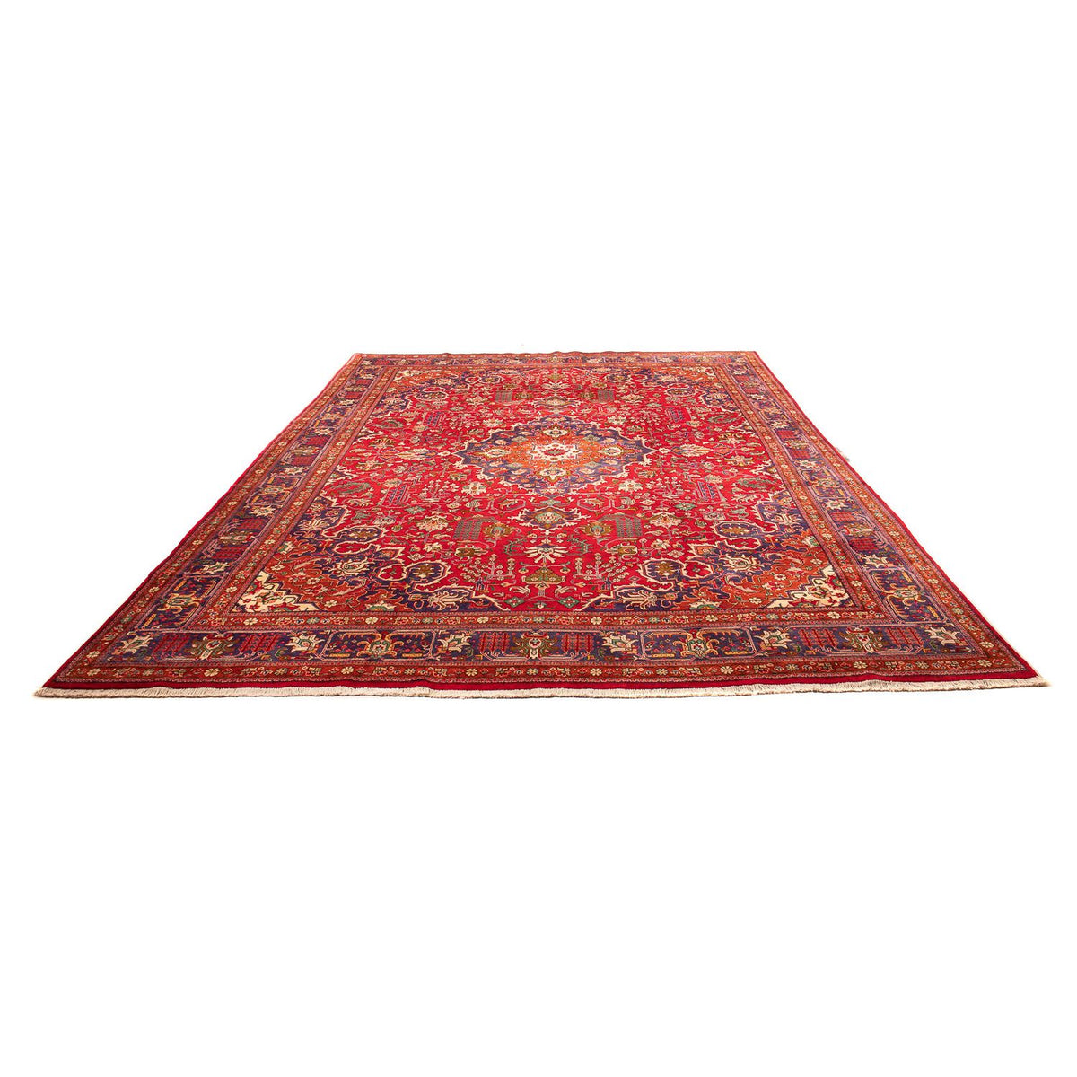 Tappeto Persero - Tabriz - 400 x 288 cm - rosso chiaro