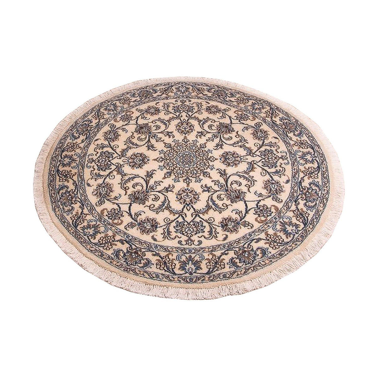 Tappeto Persero - Nain - Reale rotondo  - 150 x 150 cm - beige