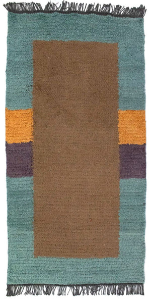 Tappeto Nepal - 140 x 70 cm - marrone