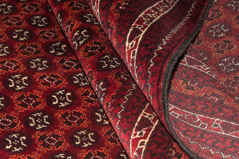 Tappeto afgano - Bukhara - 293 x 201 cm - rosso