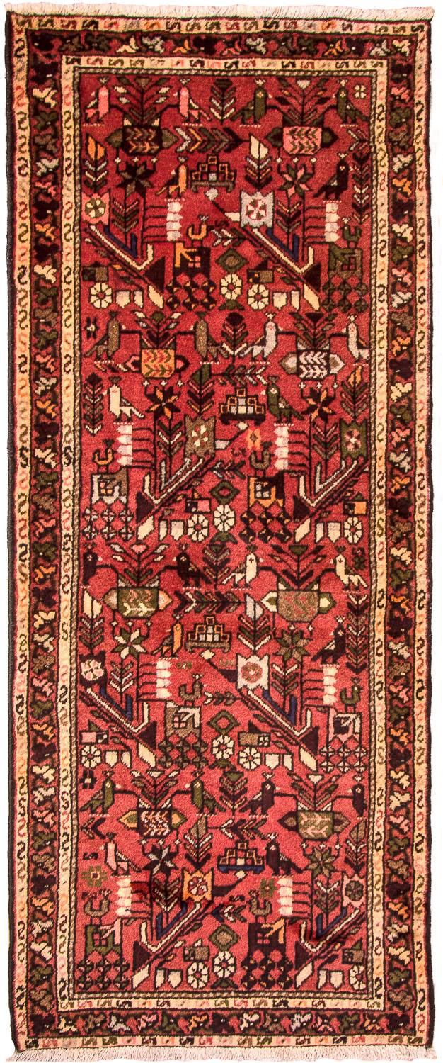 Tappeto corsia Tappeto Persero - Nomade - 200 x 83 cm - rosso