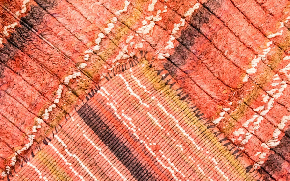Tappeto in viscosa - 213 x 213 cm - multicolore