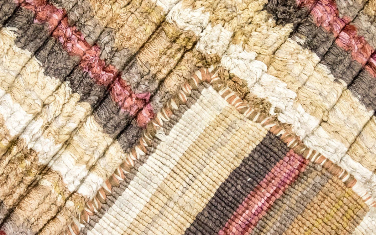 Tappeto in viscosa - 270 x 198 cm - multicolore