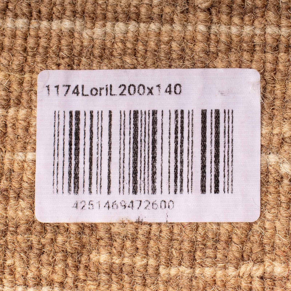 Tappeto Gabbeh - Loribaft Softy - 200 x 140 cm - marrone chiaro