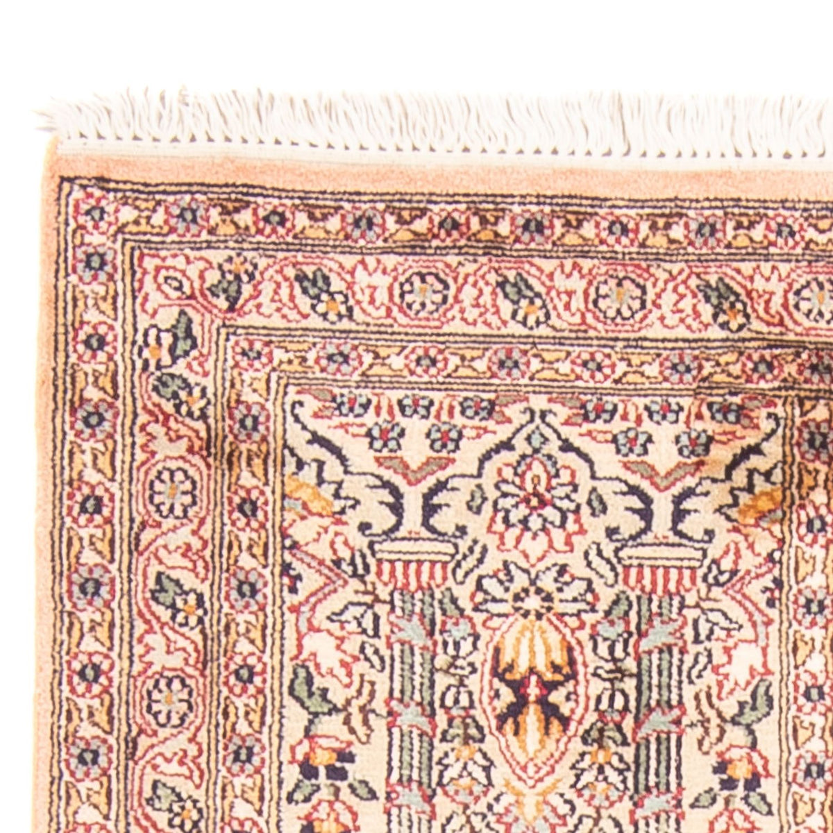 Tappeto di seta - Seta del Kashmir - 119 x 79 cm - multicolore