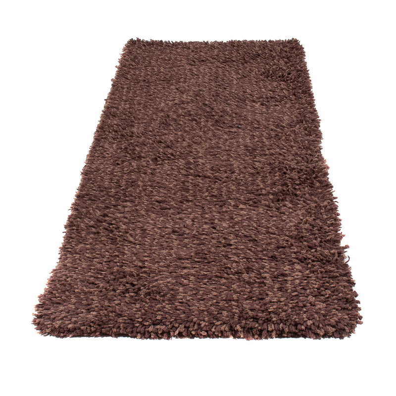 Tappeto corsia Tappeto a pelo alto - 201 x 69 cm - marrone
