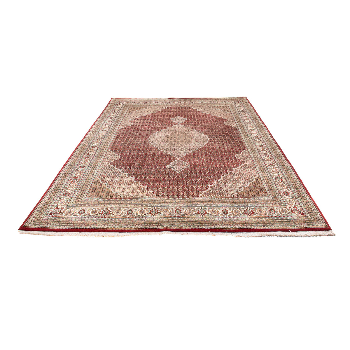 Tappeto orientale - Tabriz - 388 x 303 cm - rosso