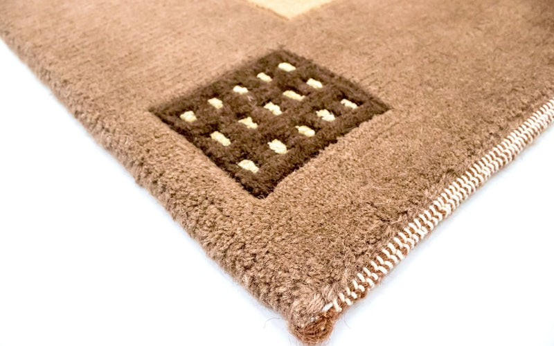 Tappeto Nepal - 191 x 148 cm - marrone