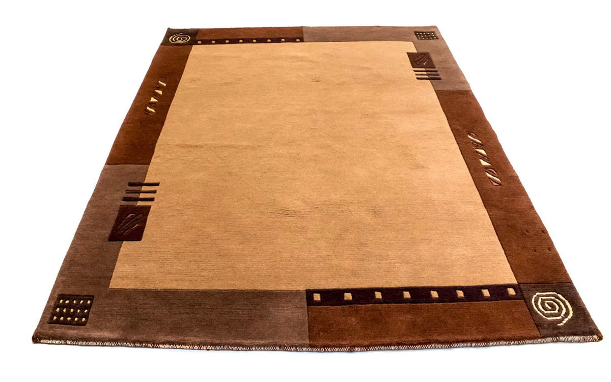 Tappeto Nepal - 191 x 148 cm - marrone