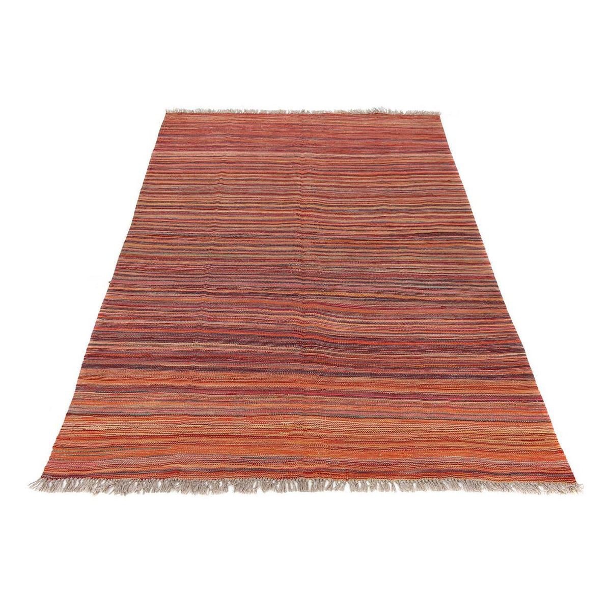 Tappeto Kelim - Splash - 198 x 140 cm - multicolore