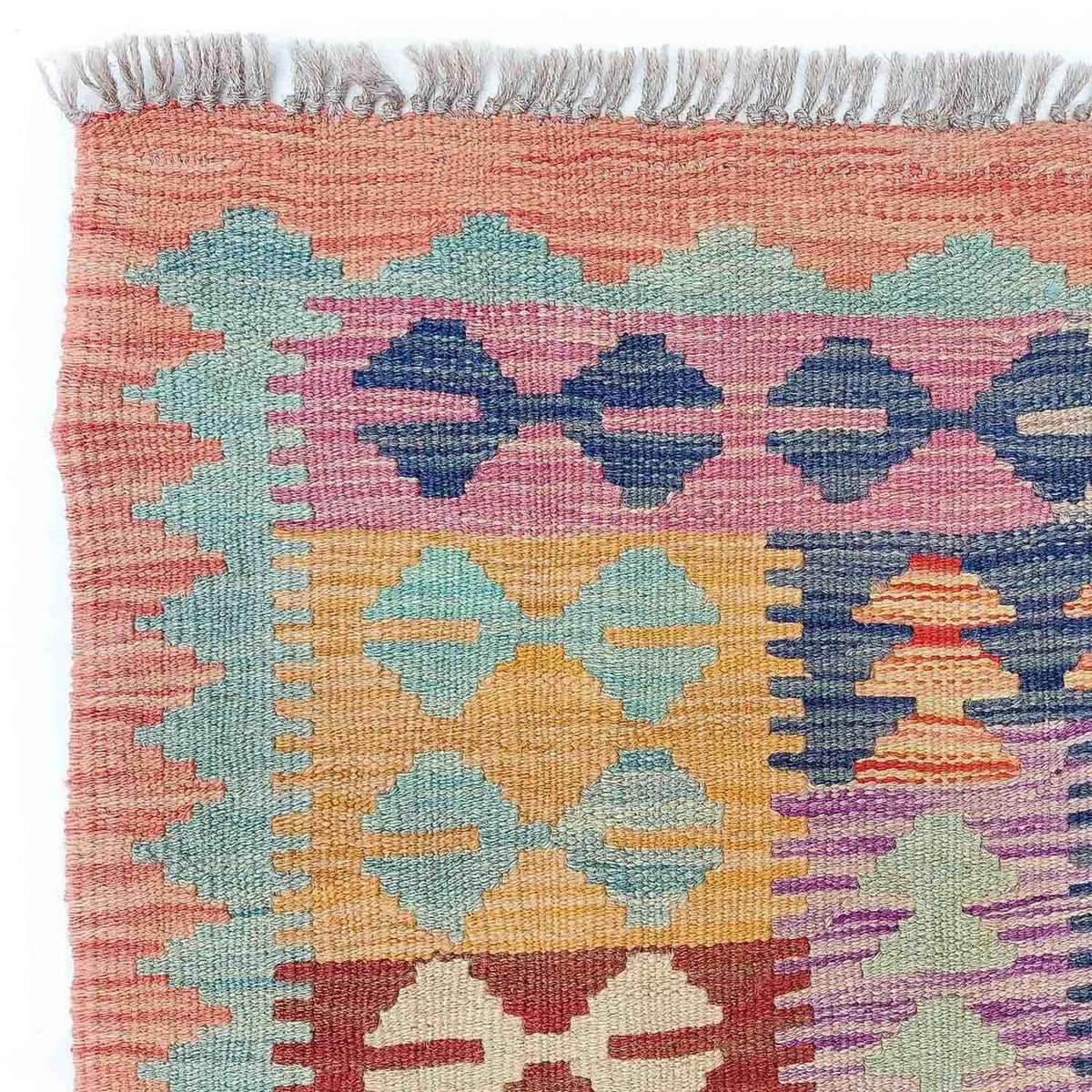 Tappeto Kelim - Splash - 295 x 203 cm - multicolore