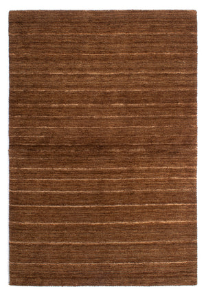 Tappeto di lana - 194 x 135 cm - marrone