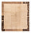 Tappeto Nepal - Reale quadrato  - 204 x 198 cm - beige