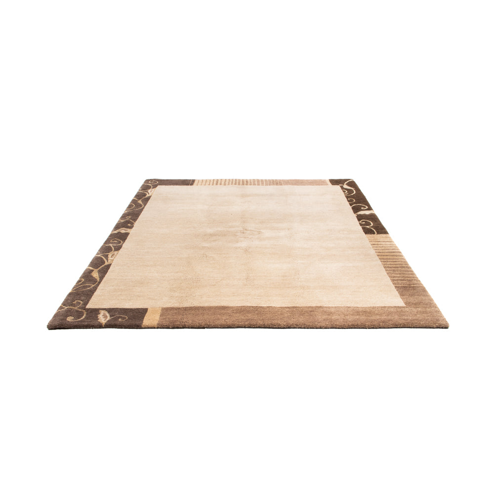 Tappeto Nepal - Reale quadrato  - 204 x 198 cm - beige