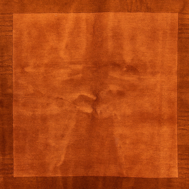 Tappeto Nepal - Reale quadrato  - 205 x 203 cm - marrone