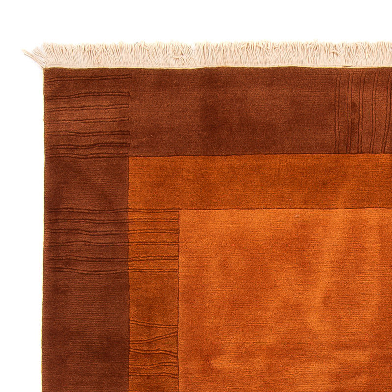 Tappeto Nepal - Reale quadrato  - 205 x 203 cm - marrone