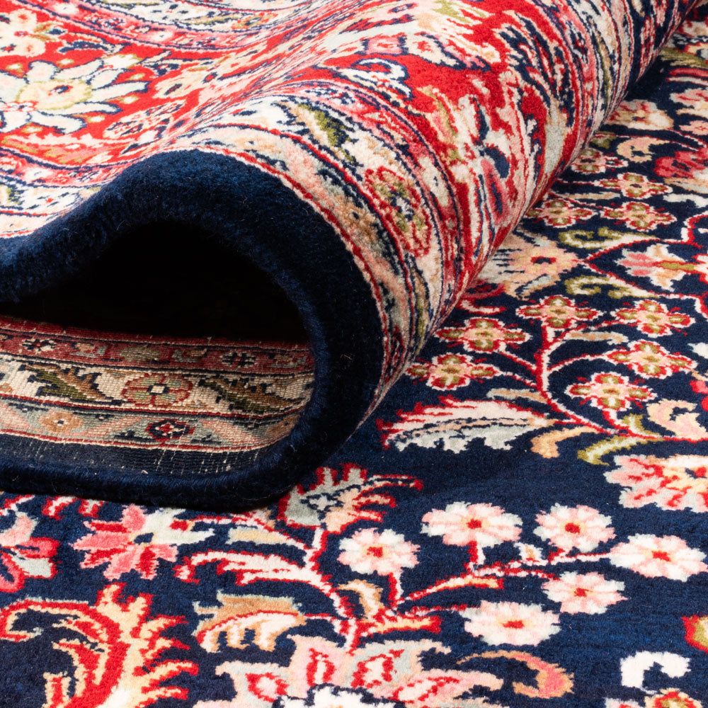 Tappeto orientale - Indo - 350 x 260 cm - blu scuro