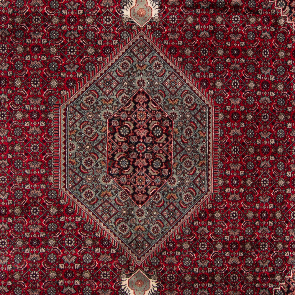 Tappeto orientale - Bidjar - Indo - Reale - 348 x 252 cm - rosso