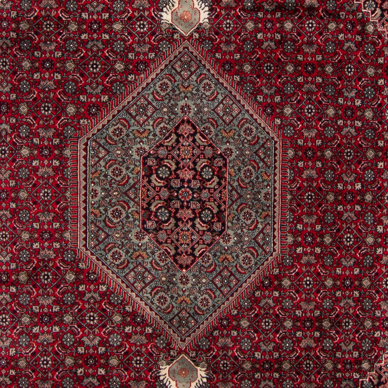 Tappeto orientale - Bidjar - Indo - Reale - 348 x 252 cm - rosso