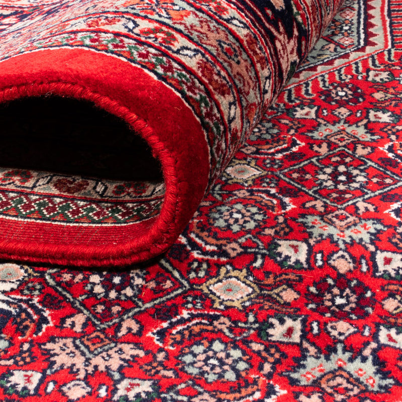 Tappeto orientale - Bidjar - Indo - Reale - 348 x 252 cm - rosso