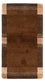 Tappeto Gabbeh - Indus - 160 x 90 cm - marrone