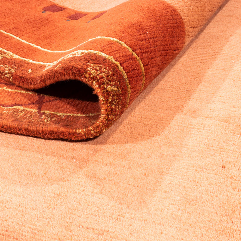 Tappeto Nepal - Reale - 396 x 301 cm - terracotta