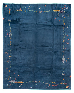Tappeto Nepal - Reale - 382 x 299 cm - blu