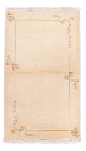 Tappeto Nepal - Reale - 159 x 91 cm - beige