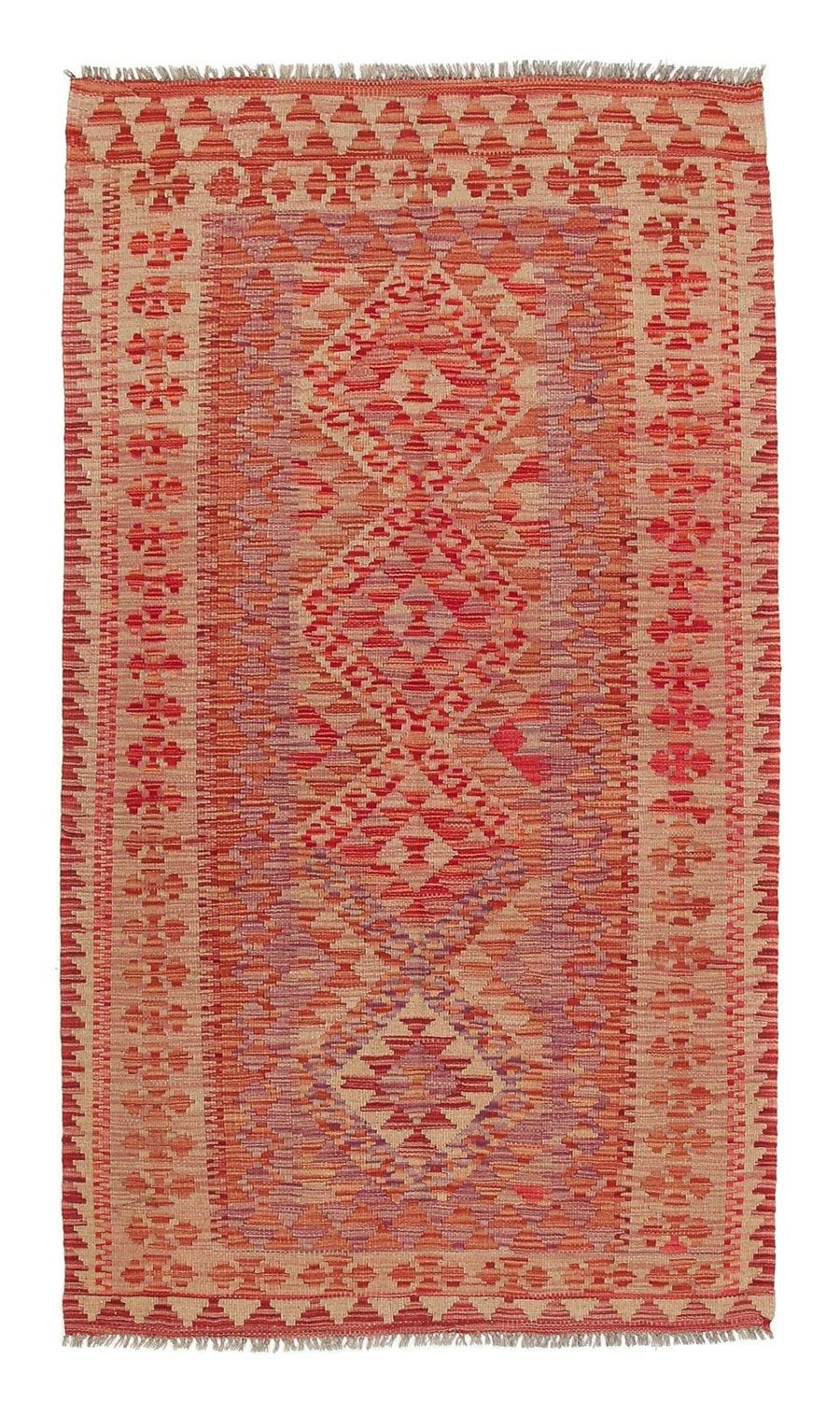 Tappeto corsia Tappeto Kelim - Splash - 185 x 101 cm - multicolore