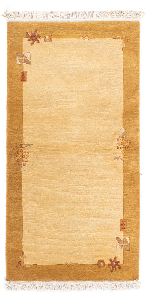 Tappeto Nepal - Reale - 143 x 74 cm - beige