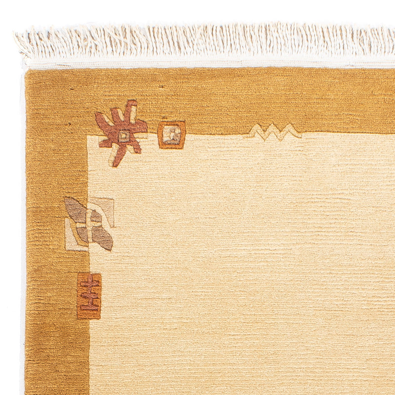 Tappeto Nepal - Reale - 138 x 71 cm - beige