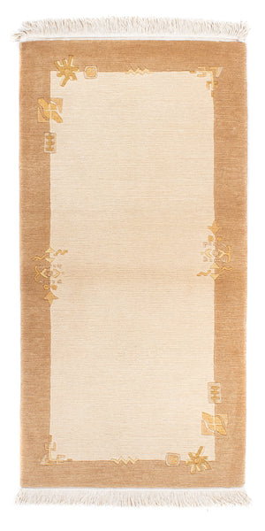 Tappeto Nepal - Reale - 141 x 72 cm - beige