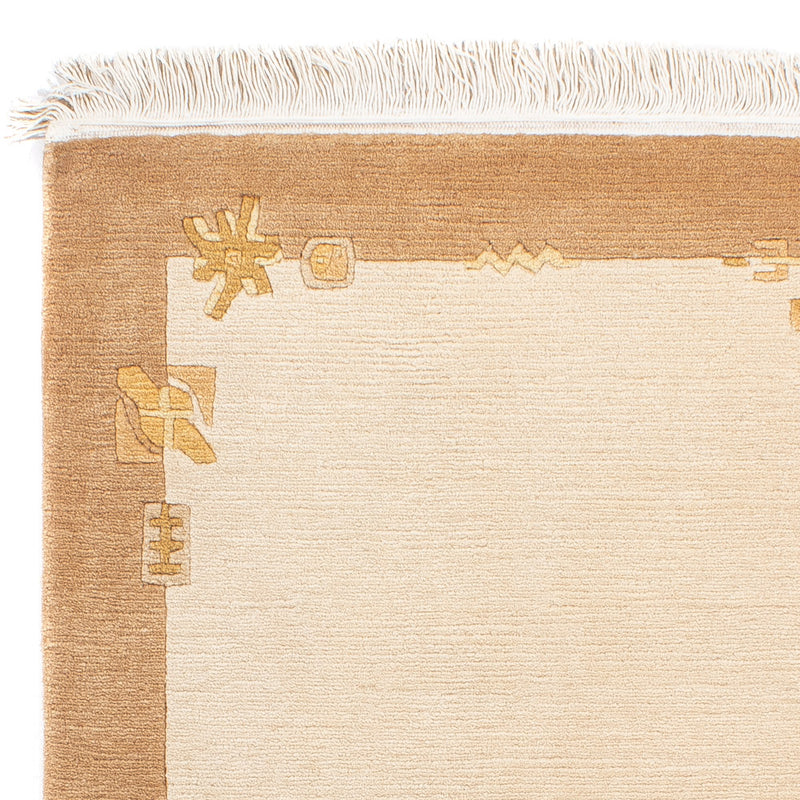 Tappeto Nepal - Reale - 141 x 72 cm - beige