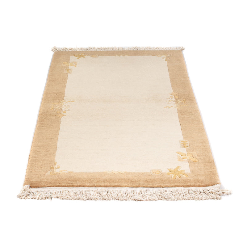 Tappeto Nepal - Reale - 141 x 72 cm - beige