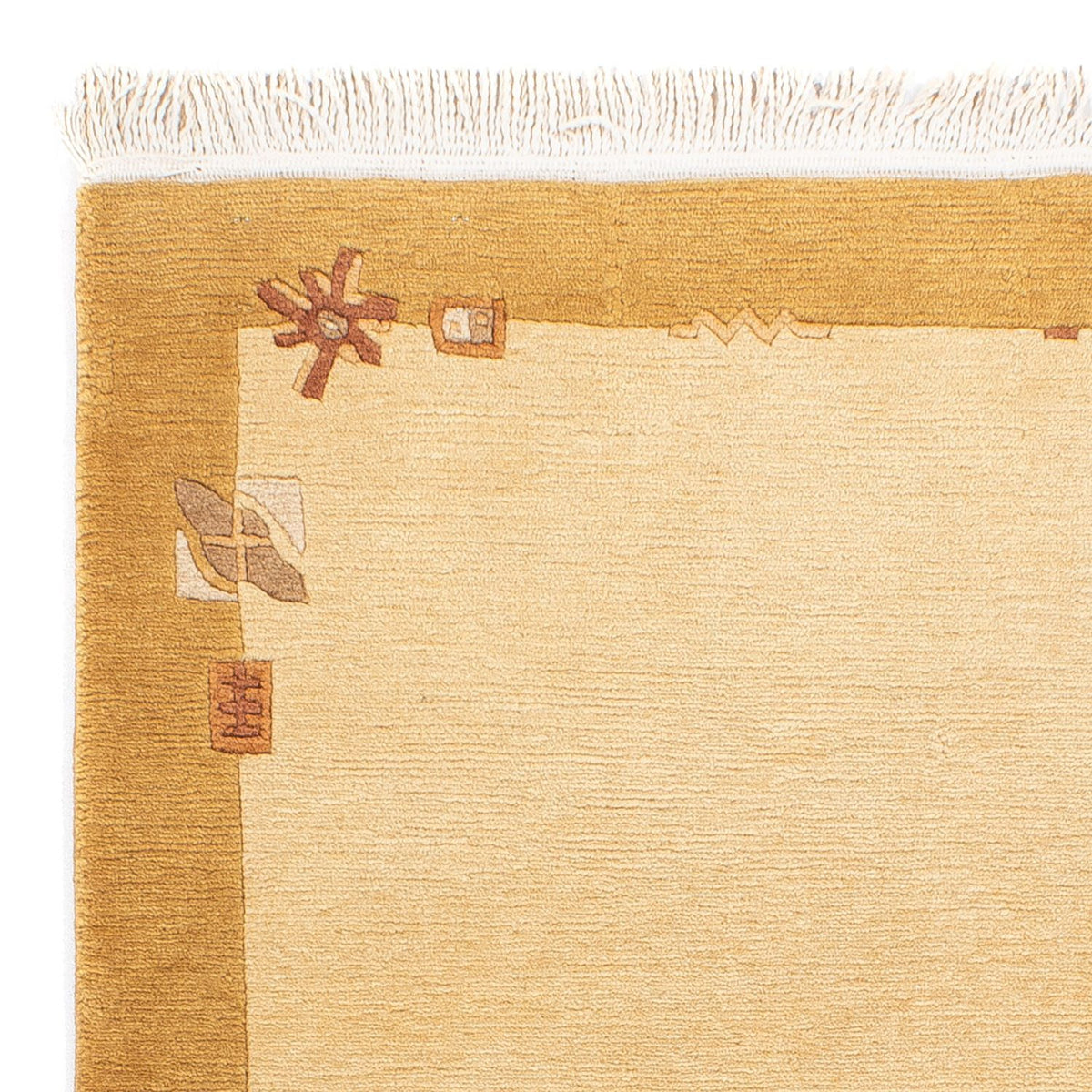 Tappeto Nepal - Reale - 141 x 74 cm - beige