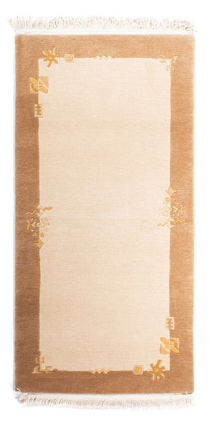 Tappeto Nepal - Reale - 143 x 73 cm - beige
