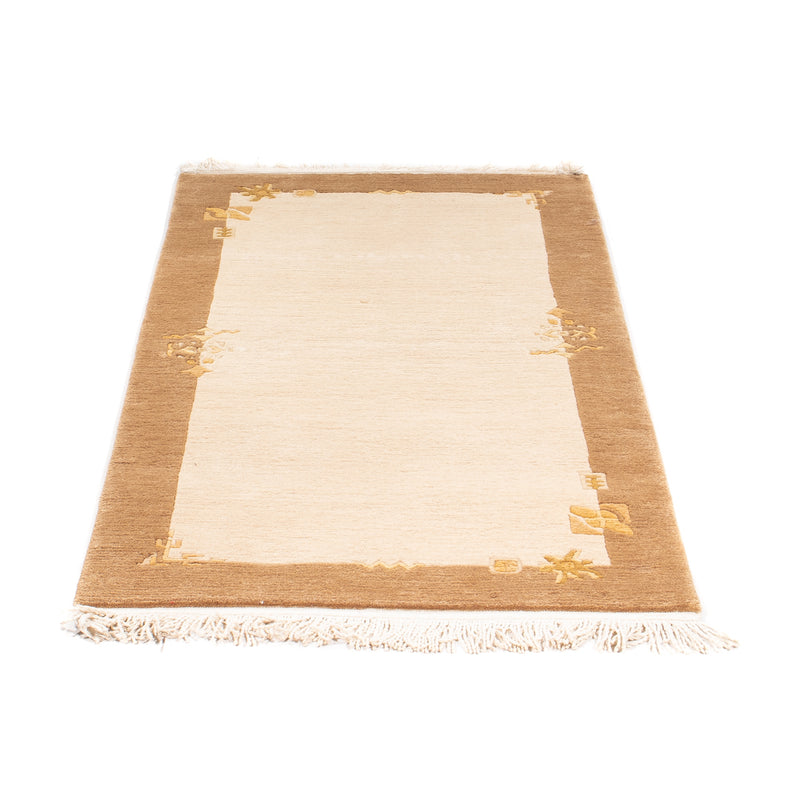 Tappeto Nepal - Reale - 143 x 73 cm - beige