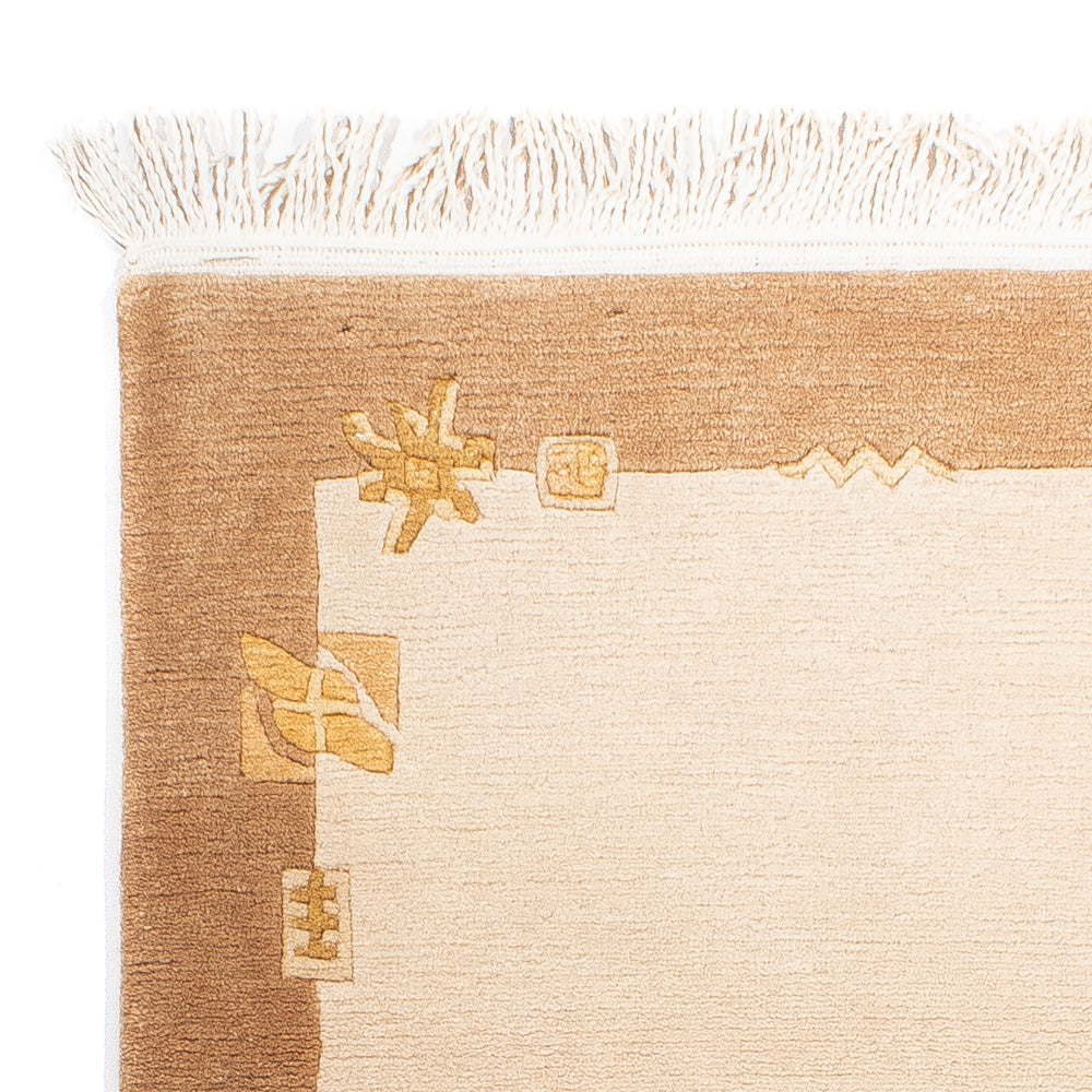 Tappeto Nepal - Reale - 144 x 71 cm - beige