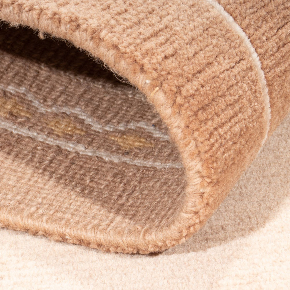 Tappeto Nepal - Reale - 144 x 73 cm - marrone chiaro