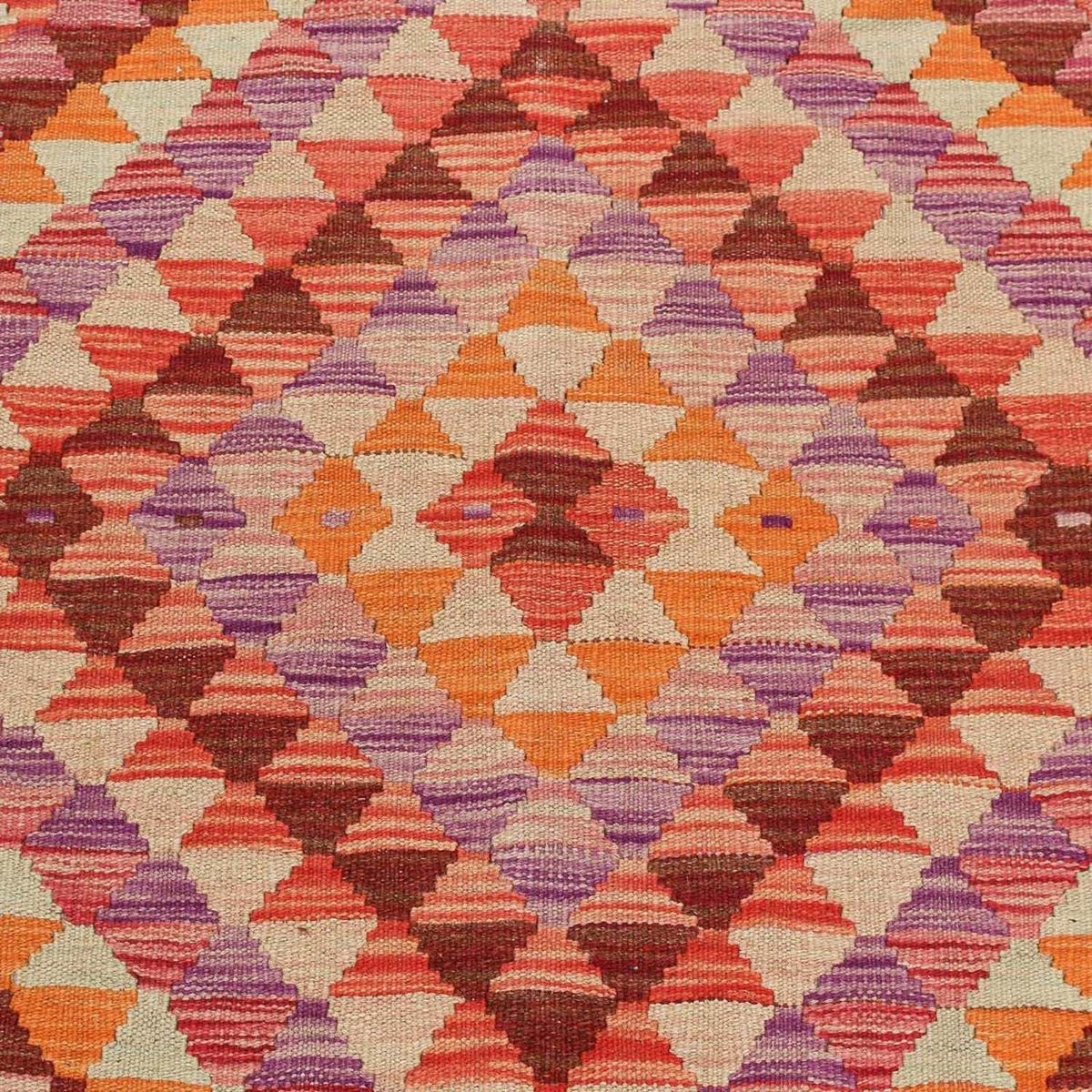 Tappeto corsia Tappeto Kelim - Splash - 192 x 110 cm - multicolore