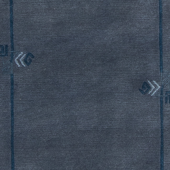 Tappeto corsia Tappeto Nepal - 329 x 73 cm - blu