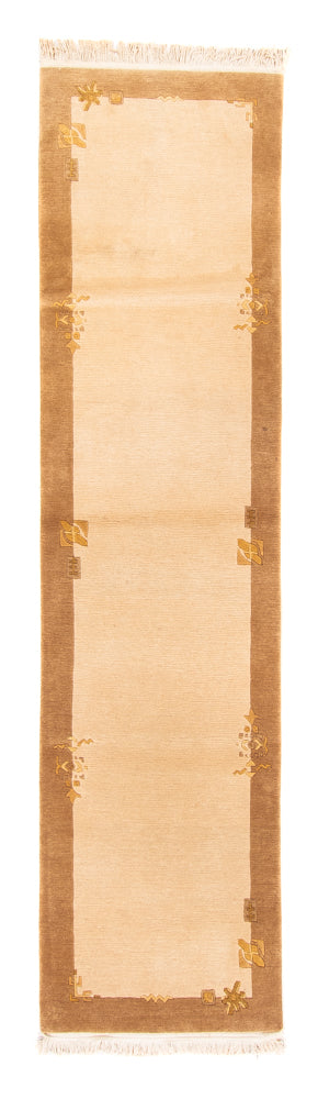 Tappeto corsia Tappeto Nepal - 263 x 70 cm - beige