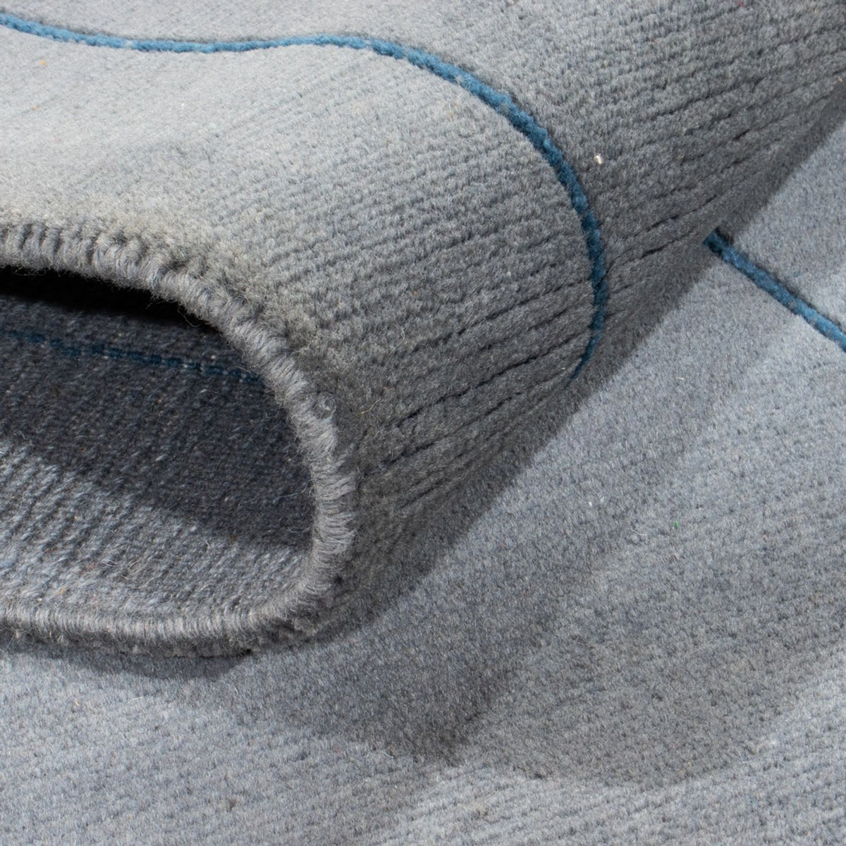 Tappeto corsia Tappeto Nepal - 330 x 71 cm - blu