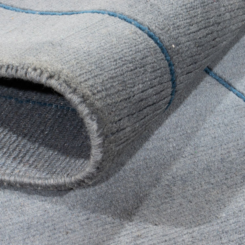 Tappeto corsia Tappeto Nepal - 330 x 71 cm - blu