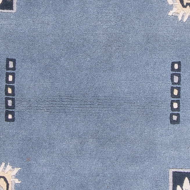 Tappeto corsia Tappeto Nepal - 332 x 70 cm - blu