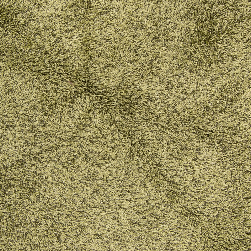 Tappeto a pelo alto rotondo  - 200 x 200 cm - verde oliva