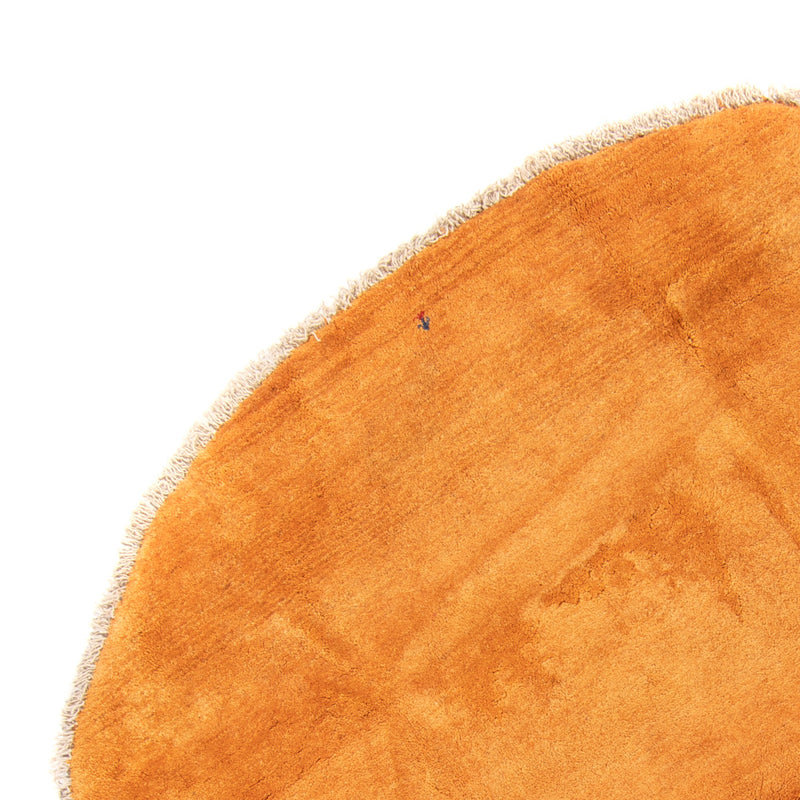 Tappeto a pelo alto rotondo  - 200 x 200 cm - oro